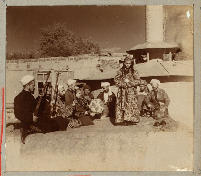 Musicians in Samarkand, circa 1915
